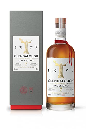 Glendalough 7 Years Old MIZUNARA FINISHED Batch No. 001 46% Vol. 0,7l in Geschenkbox von Hard To Find