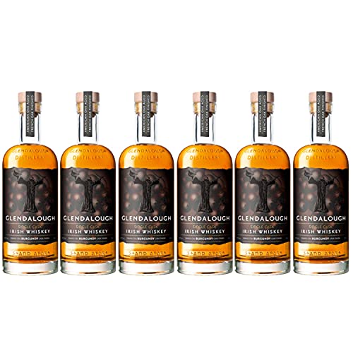 Glendalough Grand Cru Burgundy Single Cask Finish Irish Whiskey Irland I Visando Paket (6 Flaschen) von Glendalough