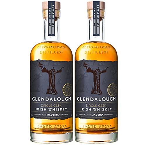 Glendalough Madeira Single Cask Finish Irish Whiskey Irland I Visando Paket (2 Flaschen) von Glendalough