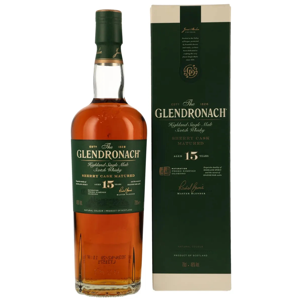 Glendronach 15 Jahre 46% vol. 0,7l Glendronach 15 Jahre 46% vol. 0,7l von Glendronach