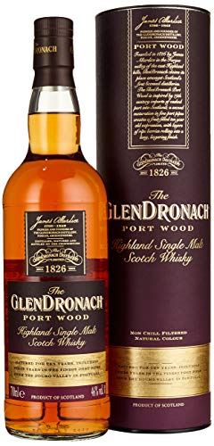 The GlenDronach PORT WOOD Highland Single Malt 46% Vol. 0,7l in Geschenkbox The GlenDronach PORT WOOD Highland Single Malt 46% Vol. 0,7l in Geschenkbox von Glendronach