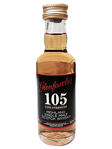 Glenfarclas 105 Cask Strength Single Malt Whisky Miniatur 5 cl Glenfarclas 105 Cask Strength Single Malt Whisky Miniatur 5 cl von Glenfarclas 105 Cask Strength