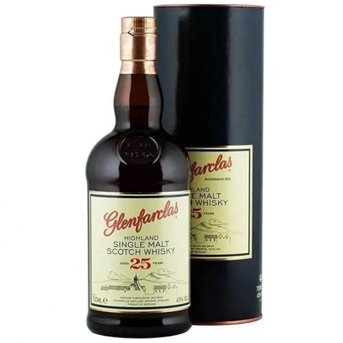 GLENFARCLAS HIGHLAND SINGLE MALT SCOTCH WHISKY IM ALTER VON 25 JAHREN 70 CL von Glenfarclas