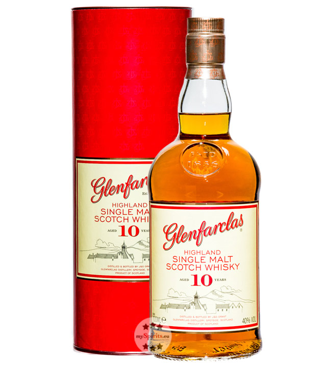 Glenfarclas 10 Jahre Whisky (40 % vol., 0,7 Liter) von Glenfarclas