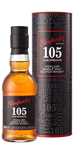 Glenfarclas 105 CASK STRENGTH Highland Single Malt 60% Vol. 0,2l in Geschenkbox von Glenfarclas