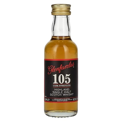 Glenfarclas 105 CASK STRENGTH Highland Single Malt Scotch Whisky (1 x 0.05 l) von Glenfarclas