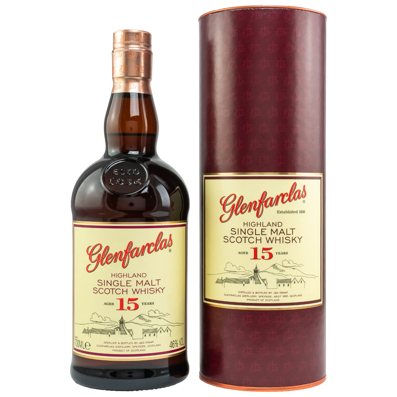 Glenfarclas 15 Jahre 46% vol. 0,7 l Glenfarclas 15 Jahre 46% vol. 0,7 l von Glenfarclas