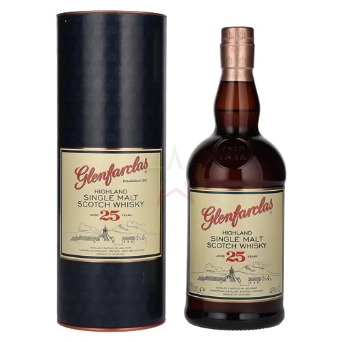 Glenfarclas 25 Years Old Highland Single Malt Scotch Whisky 43,00% 0,70 lt. von Glenfarclas