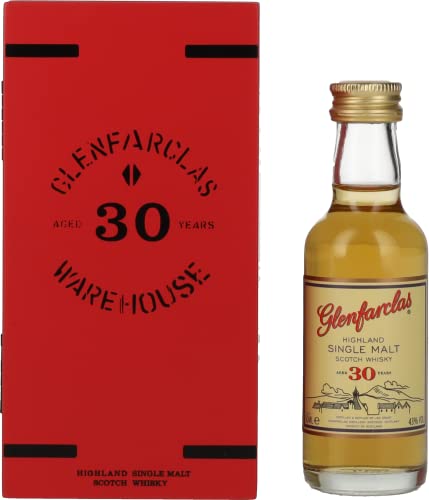 Glenfarclas 30 Years Old Highland Single Malt Scotch Whisky 43% Vol. 0,05l in Geschenkbox von Glenfarclas