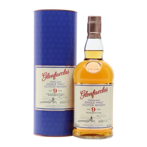 Glenfarclas 9 Years Old Oloroso Sherry Casks Highland Single Malt 44,1% Vol. 0,7l in Geschenkbox von Glenfarclas