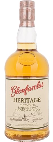 Glenfarclas Heritage Speyside Single Malt Scotch Whisky mit Geschenkverpackung (1 x 0.7 l) von Glenfarclas
