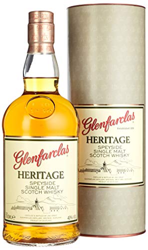 Glenfarclas Heritage Speyside Single Malt Scotch Whisky mit Geschenkverpackung (1 x 0.7 l) von Glenfarclas