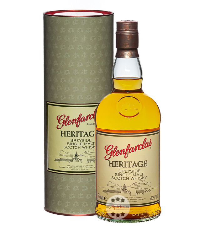 Glenfarclas Heritage Speyside Single Malt Whisky (40 % Vol., 0,7 Liter) von Glenfarclas