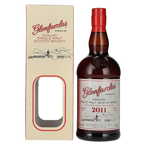 Glenfarclas Highland Single Malt Scotch Whisky Oloroso Sherry Casks 2011/2020 46% Vol. 0,7l in Geschenkbox von Glenfarclas