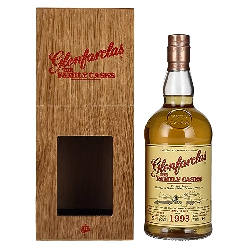 Glenfarclas THE FAMILY CASKS Single Cask SUMMER 2021 4th Fill Butt 1993 57,6% Vol. 0,7l in Holzkiste von Glenfarclas