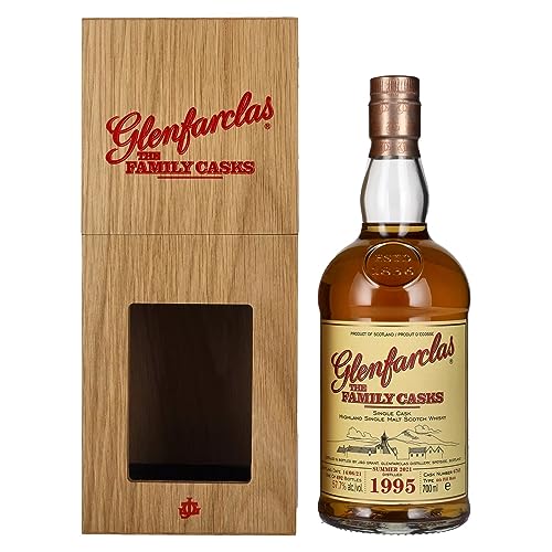 Glenfarclas THE FAMILY CASKS Single Cask SUMMER 2021 4th Fill Butt 1995 57,7% Vol. 0,7l in Holzkiste von Glenfarclas