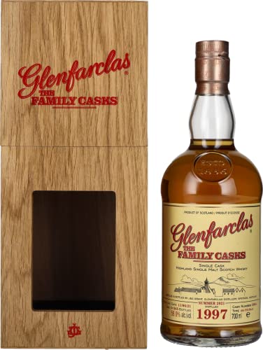 Glenfarclas THE FAMILY CASKS Single Cask SUMMER 2021 4th Fill Butt 1997 58,9% Vol. 0,7l in Holzkiste von Glenfarclas