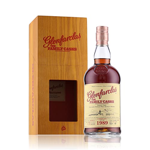 Glenfarclas THE FAMILY CASKS Single Cask SUMMER 2021 Sherry Butt 1989 59,1% Vol. 0,7l in Holzkiste Glenfarclas THE FAMILY CASKS Single Cask SUMMER 2021 Sherry Butt 1989 59,1% Vol. 0,7l in Holzkiste von Glenfarclas