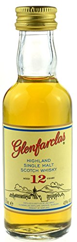 Glenfarclas Whisky 12 Jahre 0,05l Miniatur Originalabfüllung von Glenfarclas