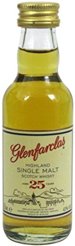 Glenfarclas Whisky 25 Jahre 0,05l Miniatur Originalabfüllung von Glenfarclas