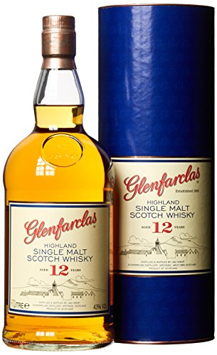 Glenfarclas12 Jahre Highland Single Malt Whisky (1 x 1 l) von Glenfarclas
