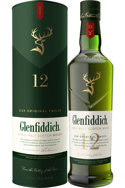 Glenfiddich Single Malt Scotch 12 Years 40% vol. 0,7 l von Glenfiddich Distillery