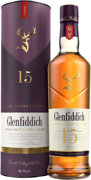 Glenfiddich Single Malt Scotch 15 Years 40% vol. 0,7 l von Glenfiddich Distillery