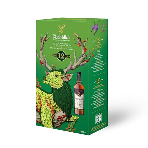 Glenfiddich 12 70cl 40.0 Geschenkset mit Glenfiddich 15 Miniatur Glenfiddich 12 70cl 40.0 Geschenkset mit Glenfiddich 15 Miniatur von Glenfiddich