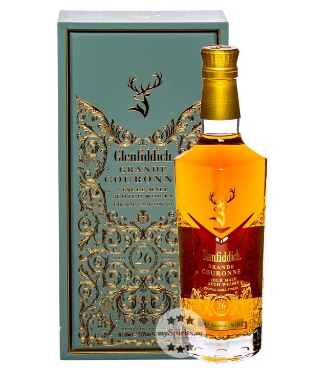 Glenfiddich 26 Jahre Grande Couronne Whisky (43,8 % Vol., 0,7 Liter) von Glenfiddich