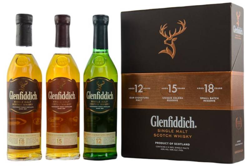 Glenfiddich Collection 3 x 0,2 l von Glenfiddich