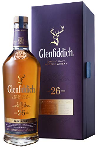 Glenfiddich Excellence 26 Years Old Whisky mit Geschenkverpackung (1 x 0.7 l) von Glenfiddich