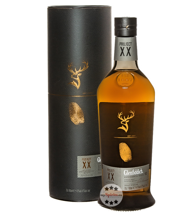 Glenfiddich Project XX Single Malt Whisky (47 % Vol., 0,7 Liter) von Glenfiddich