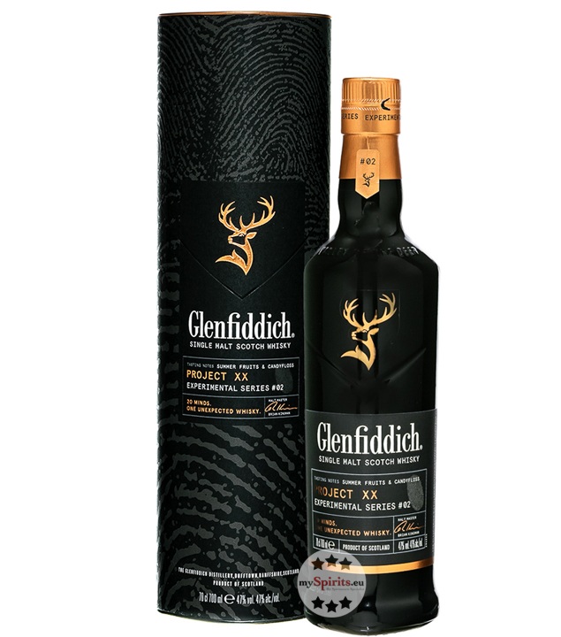 Glenfiddich Project XX Single Malt Whisky (47 % Vol., 0,7 Liter) von Glenfiddich