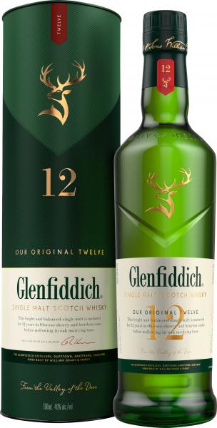 Glenfiddich Single Malt Scotch Whisky 12 years von Glenfiddich