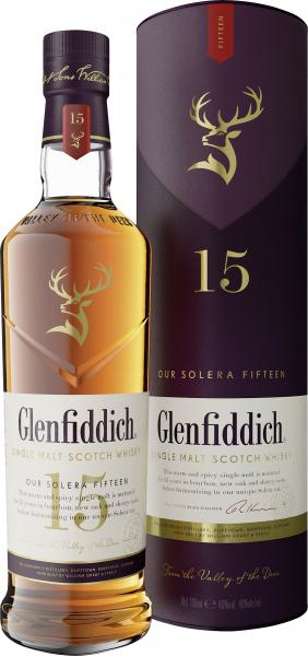 Glenfiddich Solera Single Malt Scotch Whisky 15 years Glenfiddich Solera Single Malt Scotch Whisky 15 years von Glenfiddich