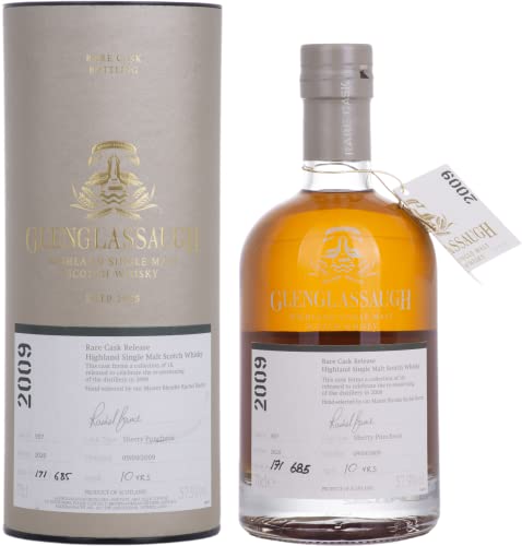 Glenglassaugh 10 Years Old RARE CASK RELEASE 2009 Sherry Puncheon Batch 4 57,9% Vol. 0,7l in Geschenkbox von Glenglassaugh