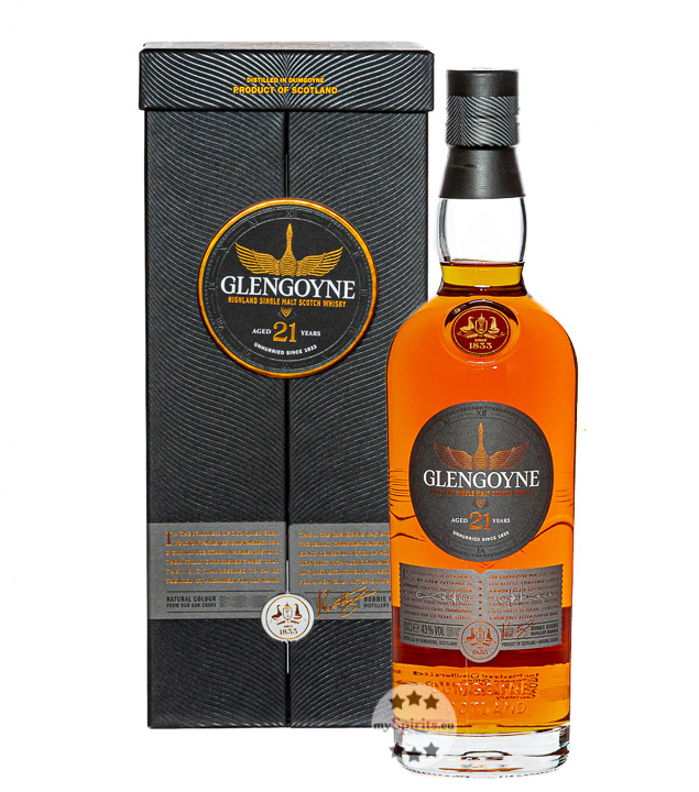 Glengoyne 21 Jahre Single Malt Scotch Whisky (43 % Vol., 0,7 Liter) von Glengoyne Distillery