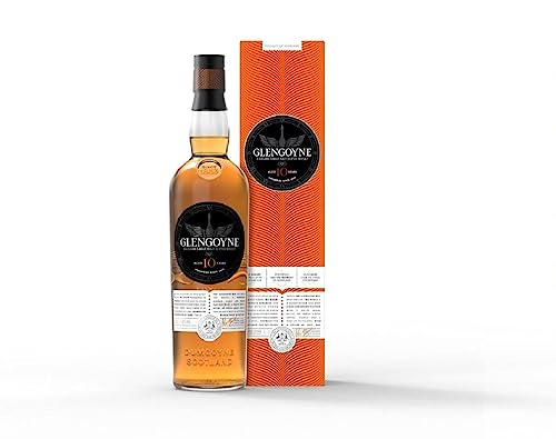 Glengoyne 10 Jahre Single Malt Scotch Whisky mit Geschenkverpackung (1 x 0,7 l) von Glengoyne