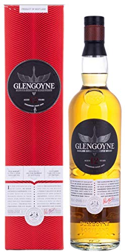 Glengoyne 12 Jahre Single Malt Scotch Whisky mit Geschenkverpackung (1 x 0,7 l) von Glengoyne