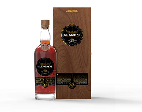 Glengoyne 25 Years Old mit Geschenkverpackung Whisky (1 x 0.7 l) von Glengoyne