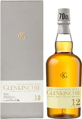 Glenkinchie 12 Jahre | Single Malt Scotch Whisky | handverlesen aus den schottischen Lowlands | 43% vol | 700ml Einzelflasche | von Glenkinchie