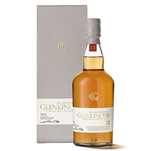 Glenkinchie 12 Jahre | Single Malt Scotch Whisky | handverlesen aus den schottischen Lowlands | 43% vol | 700ml Einzelflasche | von Glenkinchie