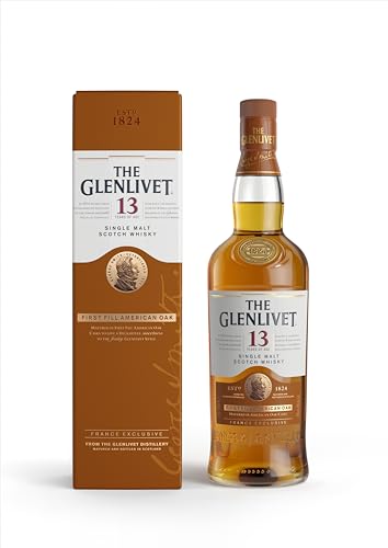 The Glenlivet 13 Years Old FIRST FILL American Oak France Exclusive 40% Vol. 0,7l in Geschenkbox von Glenlivet