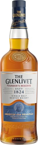 Glenlivet Founder's Reserve Single Malt Scotch Whisky – Schottischer Single Malt Whisky aus der Speyside Region – 1 x 0,7 l von Glenlivet