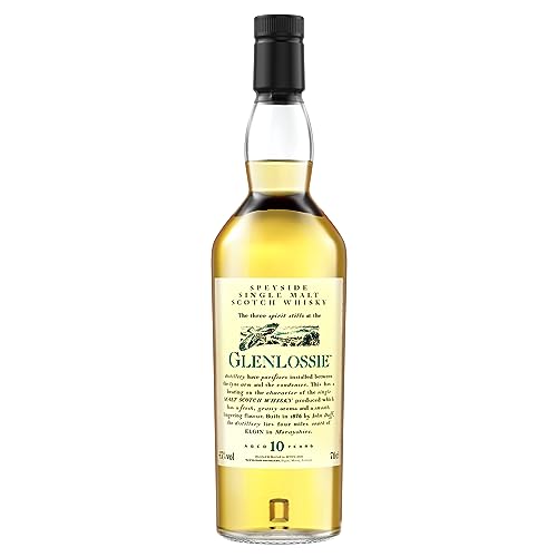 Glenlossie 10 Jahre Single Malt Scotch Whisky 70 cl – Flora & Fauna Collection Single Malt Whisky (1 x 0.7 l) von Glenlossie