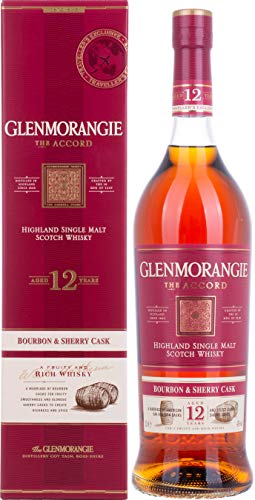 Glenmorangie The ACCORD 12 Years Old Highland Single Malt Bourbon & Sherry Cask Whisky (1 x 1 l), 23608 Glenmorangie The ACCORD 12 Years Old Highland Single Malt Bourbon & Sherry Cask Whisky (1 x 1 l), 23608 von Glenmorangie