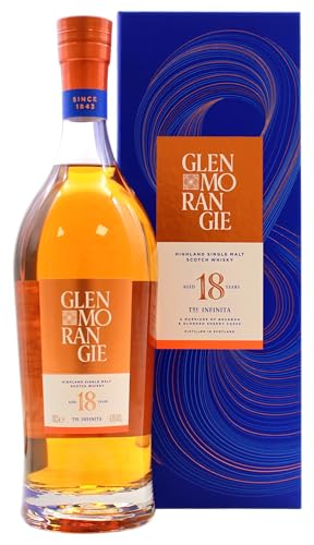 Glenmorangie The Infinita 18 Jahre Single Malt Scotch Whisky, 0,7l - Exquisite 18 Jahre gereift, Premium Highland Whisky von Glenmorangie