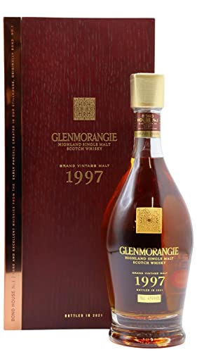 Glenmorangie GRAND VINTAGE MALT 1997 43% Vol. 0,7l in Holzkiste von Hard To Find