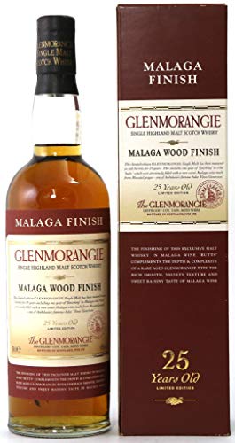 Glenmorangie Malaga Wood Finish - 25 Jahre alten Whiskey von Glenmorangie