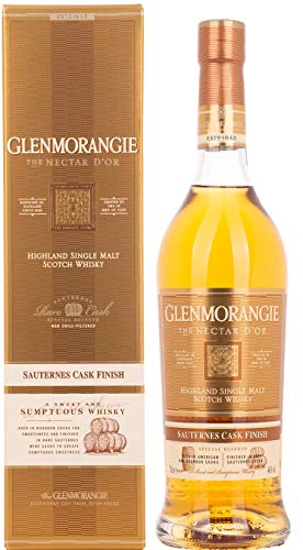 Glenmorangie THE NECTAR D'OR Highland Single Malt Scotch Whisky 46%, Volume - 0.7 l in Geschenkbox von Glenmorangie